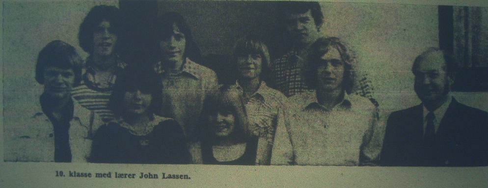 Jyderup Realskoles 10 klasse 1974
